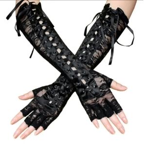 Lace Up Gloves